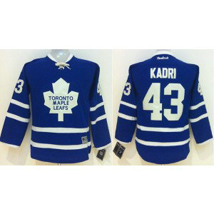 NHL Maple Leafs 43 Nazem Kadri Blue Youth Jersey NHL Maple Leafs 43 Nazem Kadri Blue Youth Jersey