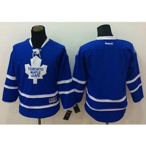 NHL Maple Leafs Blank Blue Youth Jersey NHL Maple Leafs Blank Blue Youth Jersey