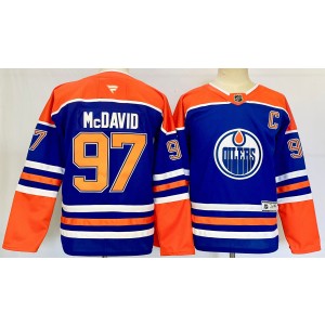 NHL Oilers 97 Connor McDavid Blue Adidas Youth Jersey NHL Oilers 97 Connor McDavid Blue Adidas Youth Jersey