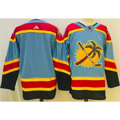 NHL Panthers Blank Blue Retro Adidas Men Jersey NHL Panthers Blank Blue Retro Adidas Men Jersey