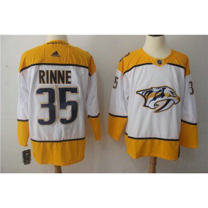 NHL Predators 35 Pekka Rinne White Adidas Men Jersey NHL Predators 35 Pekka Rinne White Adidas Men Jersey