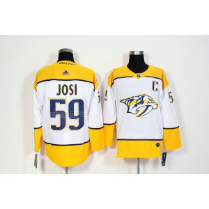NHL Predators 59 Roman Josi White Adidas Men Jersey NHL Predators 59 Roman Josi White Adidas Men Jersey