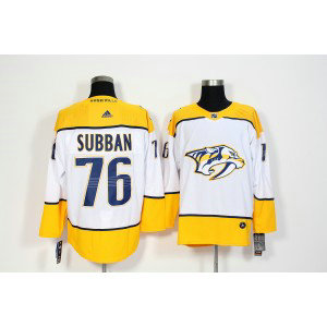 NHL Predators 76 P.K. Subban White Adidas Men Jersey NHL Predators 76 P.K. Subban White Adidas Men Jersey
