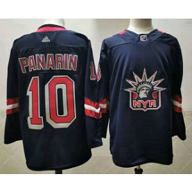 NHL Rangers 10 Artemi Panarin 2020 New Adidas Men Jersey