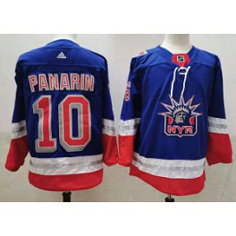 NHL Rangers 10 Artemi Panarin 2021 New Adidas Men Jersey