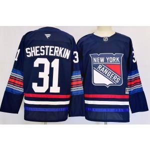 NHL Rangers 31 Igor Shesterkin Blue 2024 New Adidas Men Jersey NHL Rangers 31 Igor Shesterkin Blue 2024 New Adidas Men Jersey