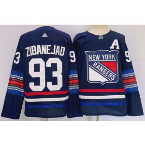 NHL Rangers 93 Mika Zibanejad Blue 2024 New Adidas Men Jersey NHL Rangers 93 Mika Zibanejad Blue 2024 New Adidas Men Jersey