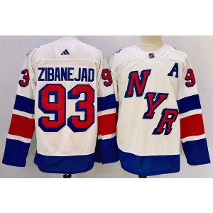NHL Rangers 93 Mika Zibanejad White 2024 Stadium Series Adidas Men Jersey NHL Rangers 93 Mika Zibanejad White 2024 Stadium Series Adidas Men Jersey