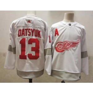 NHL Red Wings 13 Pavel Datsyuk White 2020 New Adidas Men Jersey NHL Red Wings 13 Pavel Datsyuk White 2020 New Adidas Men Jersey