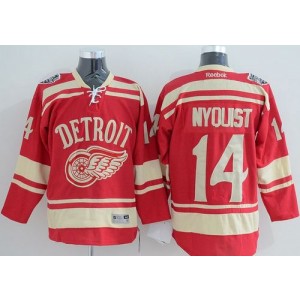 NHL Red Wings 14 Gustav Nyquist Red 2014 Winter Classic Men Jersey NHL Red Wings 14 Gustav Nyquist Red 2014 Winter Classic Men Jersey