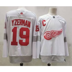 NHL Red Wings 19 Steve Yzerman White 2020 New Adidas Men Jersey NHL Red Wings 19 Steve Yzerman White 2020 New Adidas Men Jersey