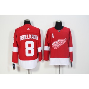 NHL Red Wings 8 Justin Abdelkader Red Adidas Men Jersey NHL Red Wings 8 Justin Abdelkader Red Adidas Men Jersey