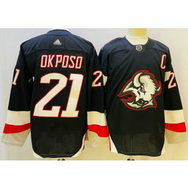 NHL Sabres 21 Kyle Okposo Navy 2022-23 Retro Adidad Men Jersey NHL Sabres 21 Kyle Okposo Navy 2022-23 Retro Adidad Men Jersey