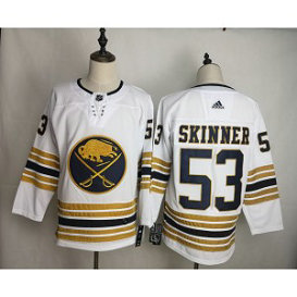 NHL Sabres 53 Jeff Skinner White 50th anniversary Adidas Men Jersey NHL Sabres 53 Jeff Skinner White 50th anniversary Adidas Men Jersey
