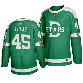 NHL Stars 45 Roman Polak Green 2020 Winter Classic Adidas Men Jersey NHL Stars 45 Roman Polak Green 2020 Winter Classic Adidas Men Jersey