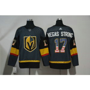 NHL Vegas Golden Knights 17 Vegas Strong White USA Flag Adidas Men Jersey NHL Vegas Golden Knights 17 Vegas Strong White USA Flag Adidas Men Jersey