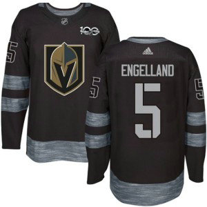 NHL Vegas Golden Knights 5 Deryk Engelland 100 Anniversary Black Men Jersey NHL Vegas Golden Knights 5 Deryk Engelland 100 Anniversary Black Men Jersey