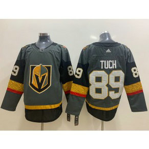 NHL Vegas Golden Knights 89 Alex Tuch Adidas Gray Men Jersey NHL Vegas Golden Knights 89 Alex Tuch Adidas Gray Men Jersey