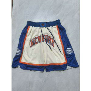 New York Knicks White Shorts New York Knicks White Shorts