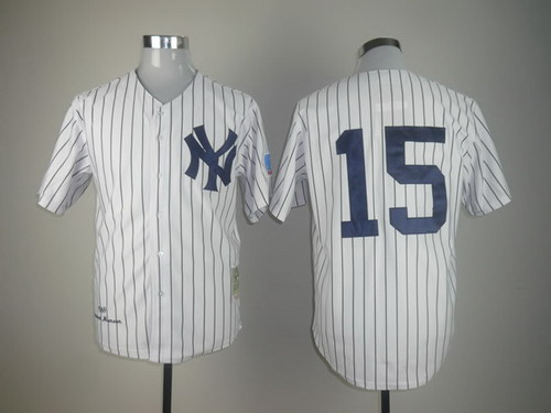 New York Yankees #15 Thurman Munson 1969 White Throwback Jersey New York Yankees #15 Thurman Munson 1969 White Throwback Jersey