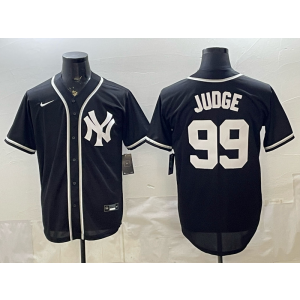 New York Yankees 99 Judge Black Cool Base Men Jersey New York Yankees 99 Judge Black Cool Base Men Jersey