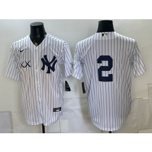 New York Yankees x KAWS 2 Jeter White Men Jersey