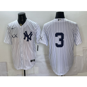 New York Yankees x KAWS 3 White Men Jersey