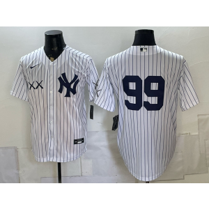 New York Yankees x KAWS 99 Judge White Men Jersey
