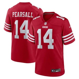 Nike 49ers 14 Ricky Pearsall Red Vapor Untouchable Limited Men Jersey Nike 49ers 14 Ricky Pearsall Red Vapor Untouchable Limited Men Jersey