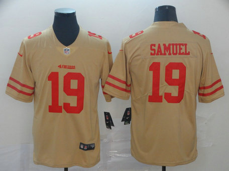 Nike 49ers 19 Deebo Samuel Cream Inverted Legend Limited Jersey Nike 49ers 19 Deebo Samuel Cream Inverted Legend Limited Jersey