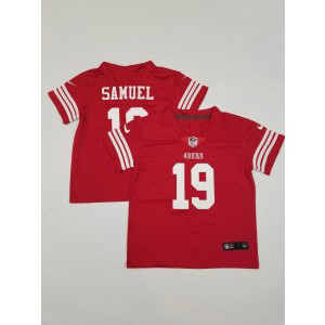 Nike 49ers 19 Deebo Samuel Red Toddler Jersey Nike 49ers 19 Deebo Samuel Red Toddler Jersey
