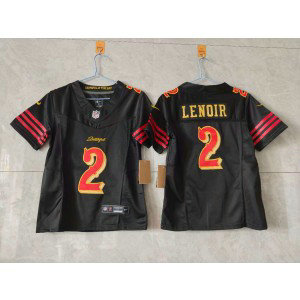 Nike 49ers 2 Lenoir Black Gold Rivalries F.U.S.E. Vapor Limited Women Jersey Nike 49ers 2 Lenoir Black Gold Rivalries F.U.S.E. Vapor Limited Women Jersey