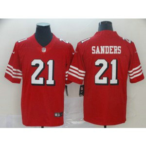 Nike 49ers 21 Deion Sanders Red 2018 Vapor Untouchable Limited Men Jersey Nike 49ers 21 Deion Sanders Red 2018 Vapor Untouchable Limited Men Jersey
