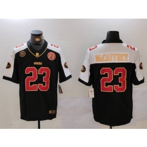 Nike 49ers 23 Christian McCaffrey Black F.U.S.E. Vapor Limited Men Jersey Nike 49ers 23 Christian McCaffrey Black F.U.S.E. Vapor Limited Men Jersey