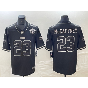 Nike 49ers 23 Christian McCaffrey Black Vapor Untouchable Limited Men Jersey Nike 49ers 23 Christian McCaffrey Black Vapor Untouchable Limited Men Jersey