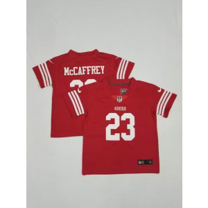 Nike 49ers 23 Christian McCaffrey Red Toddler Jersey Nike 49ers 23 Christian McCaffrey Red Toddler Jersey