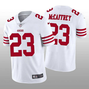 Nike 49ers 23 Christian McCaffrey White Color Rush Vapor Untouchable Limited Jersey Nike 49ers 23 Christian McCaffrey White Color Rush Vapor Untouchable Limited Jersey