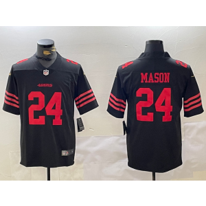 Nike 49ers 24 Mason Black Vapor Untouchable Limited Men Jersey Nike 49ers 24 Mason Black Vapor Untouchable Limited Men Jersey