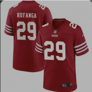 Nike 49ers 29 Hufanga Red 2022 New Vapor Untouchable Limited Men Jersey Nike 49ers 29 Hufanga Red 2022 New Vapor Untouchable Limited Men Jersey