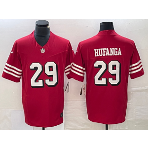 Nike 49ers 29 Hufanga Red 2023 F.U.S.E Vapor Limited Men Jersey Nike 49ers 29 Hufanga Red 2023 F.U.S.E Vapor Limited Men Jersey