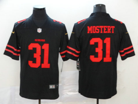 Nike 49ers 31 Raheem Mostert Black Vapor Untouchable Limited Jersey Nike 49ers 31 Raheem Mostert Black Vapor Untouchable Limited Jersey