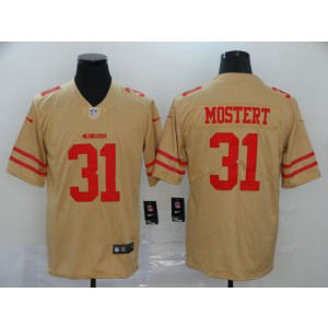 Nike 49ers 31 Raheem Mostert Inverted Legend Limited Men Jersey Nike 49ers 31 Raheem Mostert Inverted Legend Limited Men Jersey