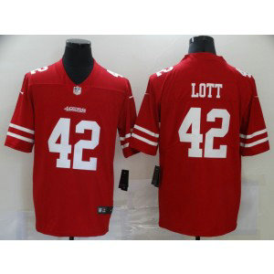 Nike 49ers 42 Ronnie Lott Red Vapor Untouchable Limited Men Jersey Nike 49ers 42 Ronnie Lott Red Vapor Untouchable Limited Men Jersey