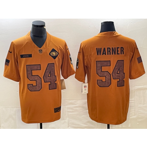 Nike 49ers 54 Fred Warner 2023 Brown Salute To Service Limited Men Jersey Nike 49ers 54 Fred Warner 2023 Brown Salute To Service Limited Men Jersey