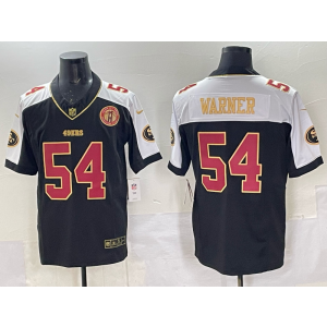 Nike 49ers 54 Warner Black Thanksgiving F.U.S.E. Vapor Limited Men Jersey Nike 49ers 54 Warner Black Thanksgiving F.U.S.E. Vapor Limited Men Jersey