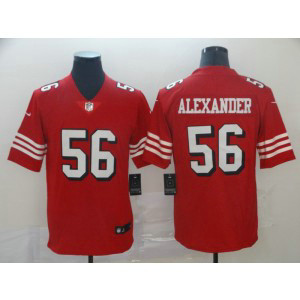 Nike 49ers 56 Kwon Alexander Red Throwback Vapor Untouchable Limited Men Jersey Nike 49ers 56 Kwon Alexander Red Throwback Vapor Untouchable Limited Men Jersey