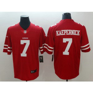 Nike 49ers 7 Colin Kaepernick Red Vapor Untouchable Limited Men Jersey Nike 49ers 7 Colin Kaepernick Red Vapor Untouchable Limited Men Jersey