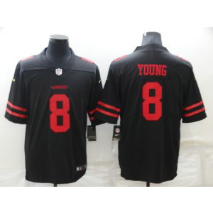 Nike 49ers 8 Steve Young Black Vapor Untouchable Limited Men Jersey Nike 49ers 8 Steve Young Black Vapor Untouchable Limited Men Jersey