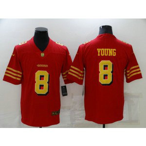 Nike 49ers 8 Steve Young Red Gold Vapor Limited Men Jersey Nike 49ers 8 Steve Young Red Gold Vapor Limited Men Jersey