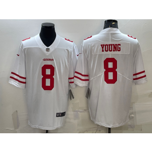Nike 49ers 8 Steve Young White New Vapor Limited Men Jersey Nike 49ers 8 Steve Young White New Vapor Limited Men Jersey